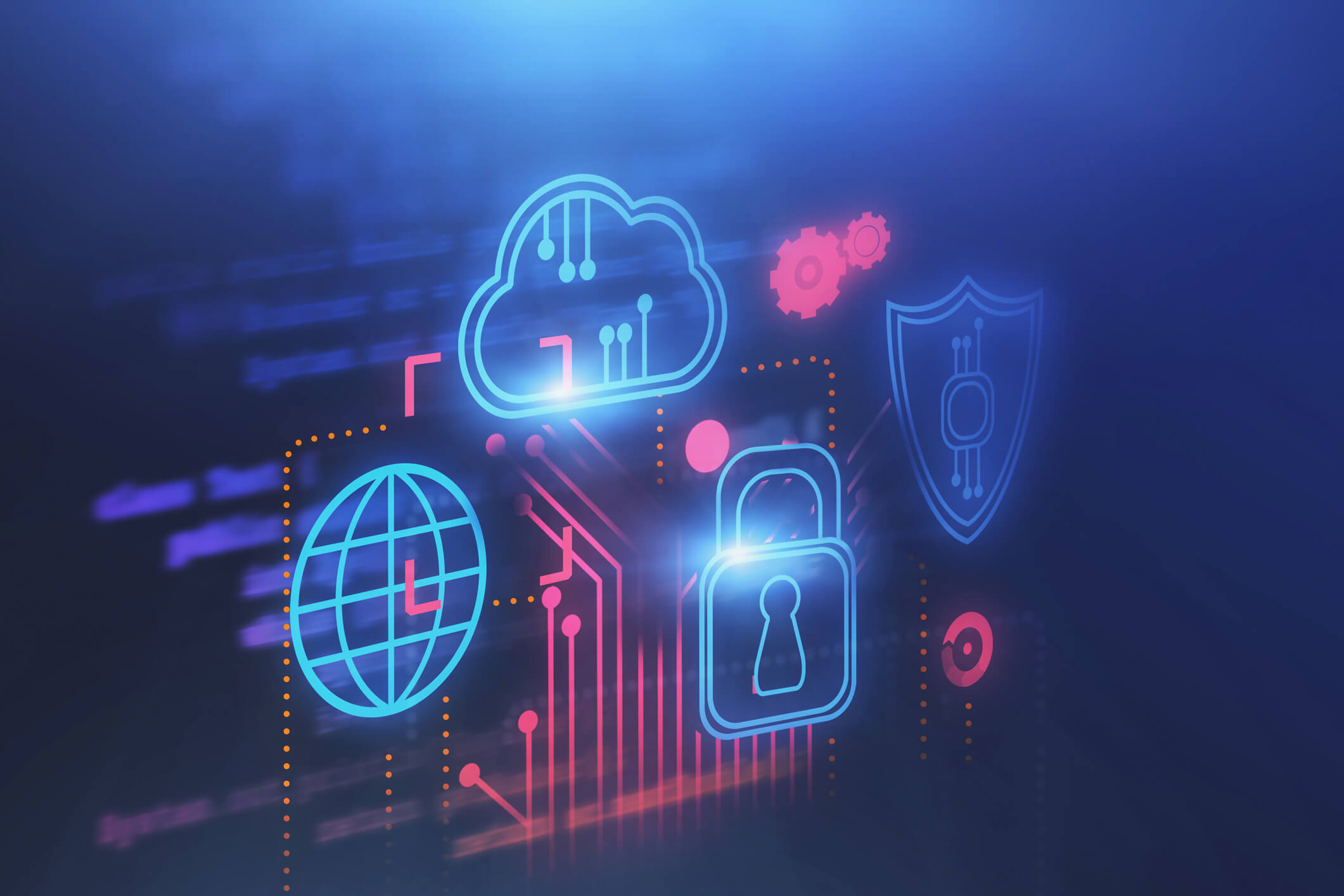 Ransomware attack on corporate infrastructure